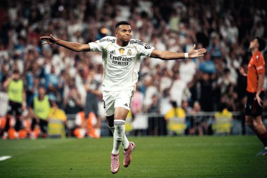 队报:姆巴佩周一参加了皇马全部训练,将随队出战曼城