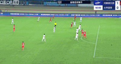 AG体育官方入口-半场：河南1-0国安，钟义浩百场破门，曹永竞射中横梁