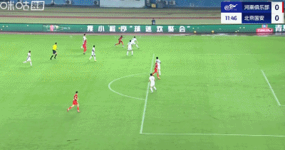 AG体育官方入口-半场：河南1-0国安，钟义浩百场破门，曹永竞射中横梁