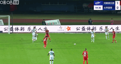 AG体育官方入口-半场：河南1-0国安，钟义浩百场破门，曹永竞射中横梁